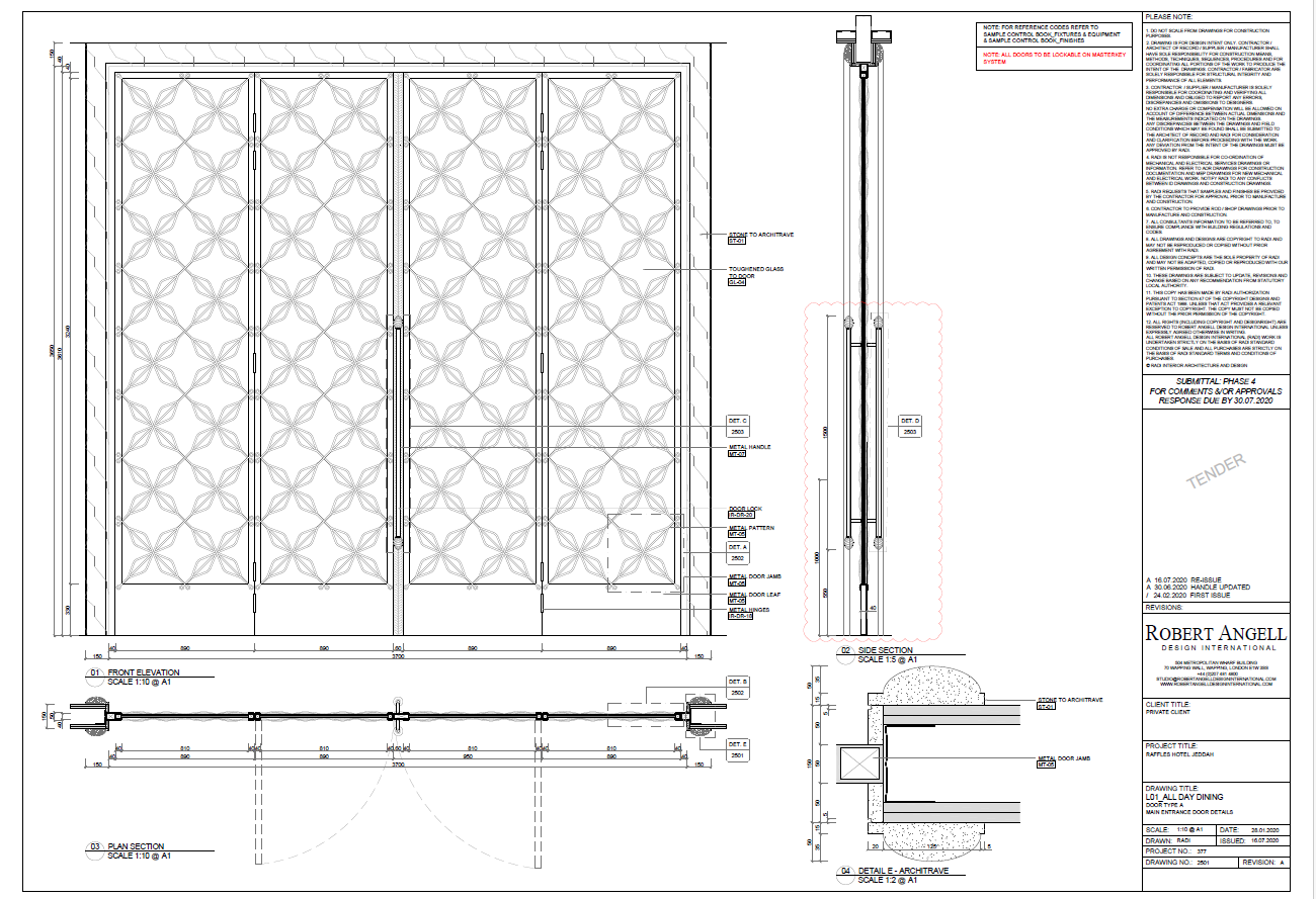 Discipline — Measured drawing